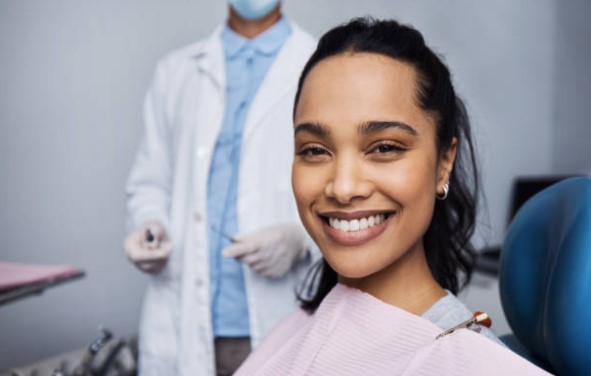 beautiful healthy smile